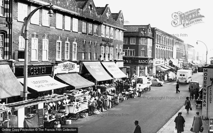 Photo of Fulham, North End Road 1964
