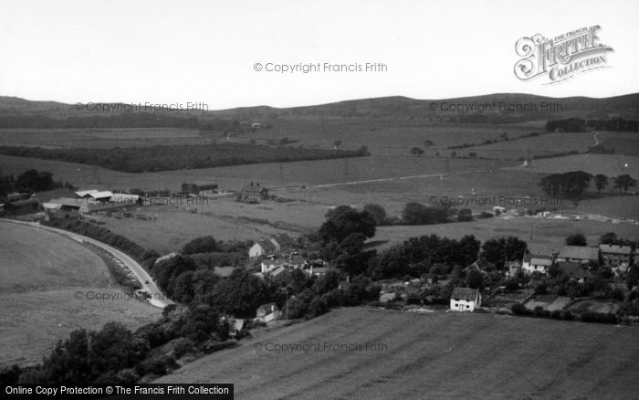 Photo of Fulking, From Dyke Hills c.1965