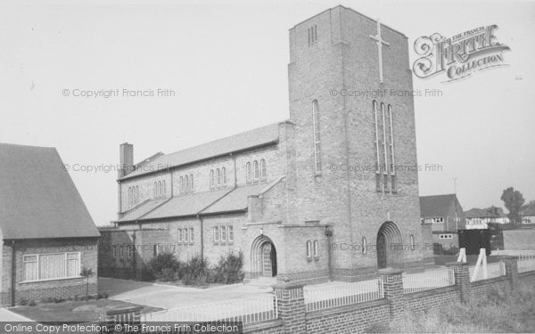 Photo of Fulwood, Our Lady And St Edward's Church c.1960