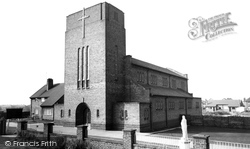 Our Lady And St Edward's Church c.1960, Fulwood