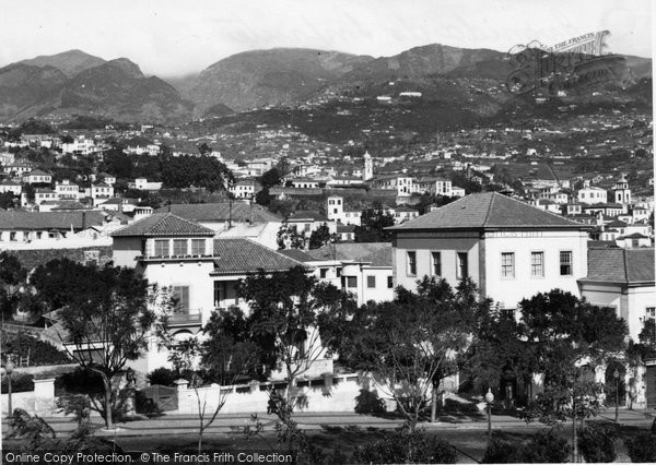 Photo of Funchal, Avenida Do Infante c.1955