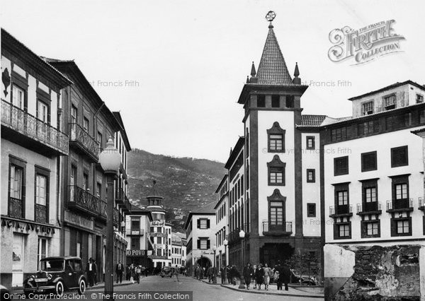 Photo of Funchal, Rua Do Aljube c.1955