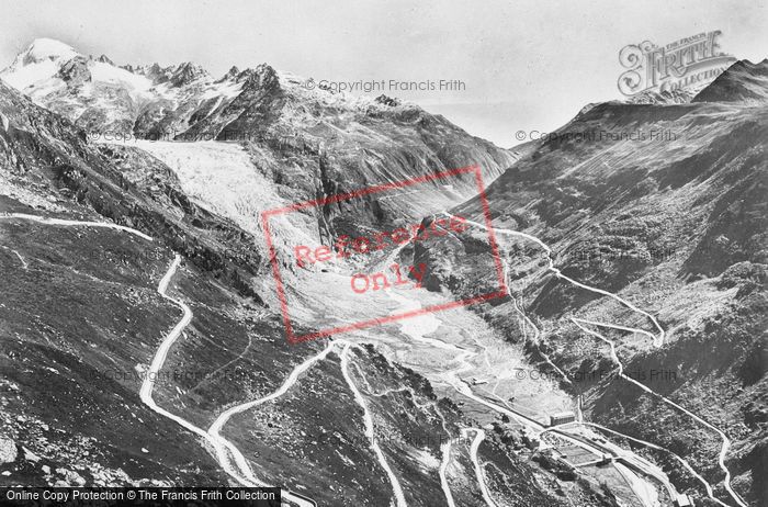 Photo of Furka, The Glacier And Furka And Grimsel Routes c.1935