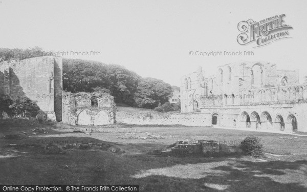 Photo of Furness Abbey, 1895