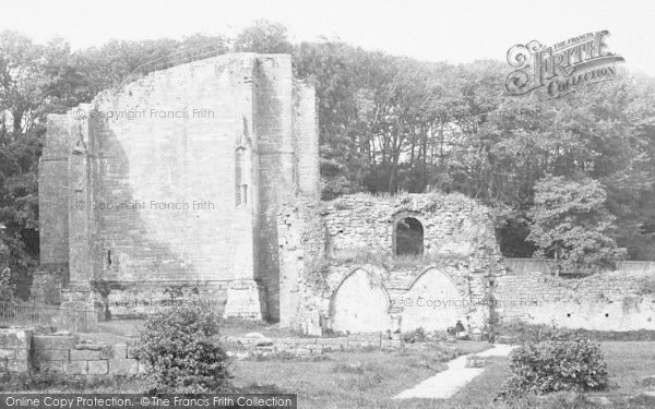 Photo of Furness Abbey, 1895