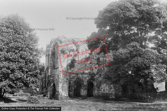 Photo of Furness Abbey, Chapter House 1892