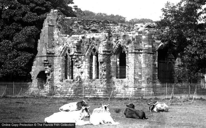 Photo of Furness Abbey, Chapter House 1892