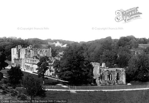 Photo of Furness Abbey, From The South East 1895