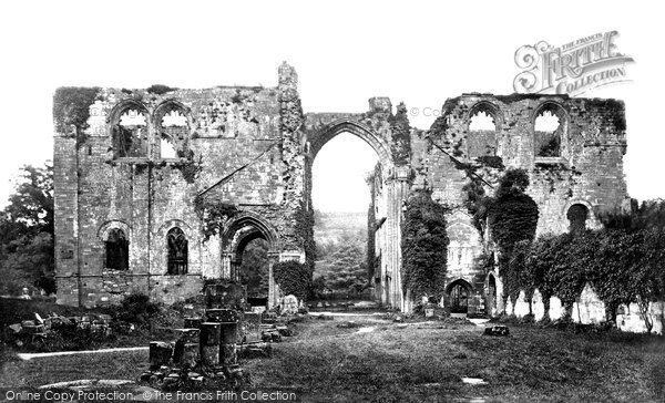 Photo of Furness Abbey, Great Arch c.1875