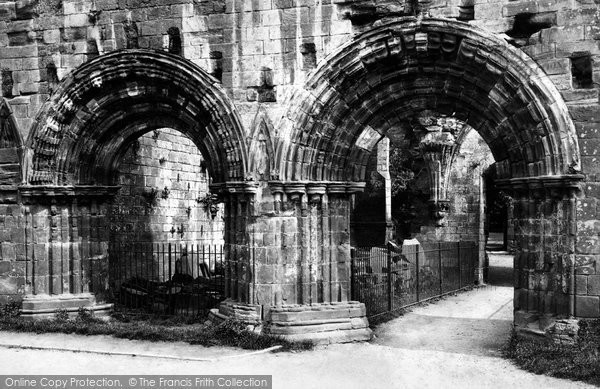 Photo of Furness Abbey, Norman Arches 1892