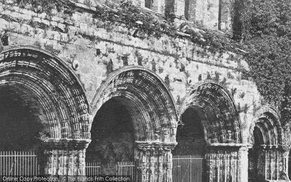 Photo of Furness Abbey, Norman Arches c.1875