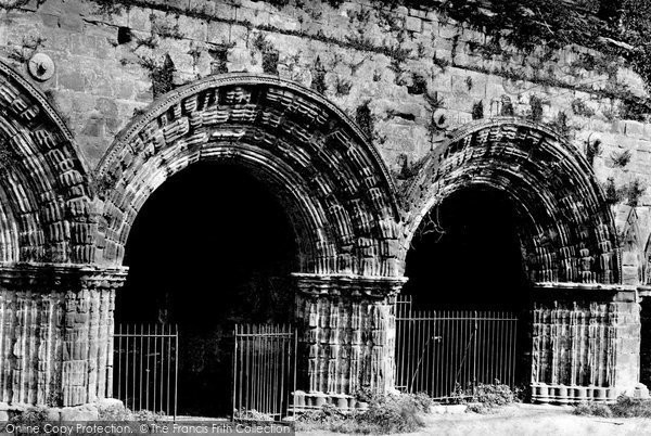 Photo of Furness Abbey, Norman Arches c.1875