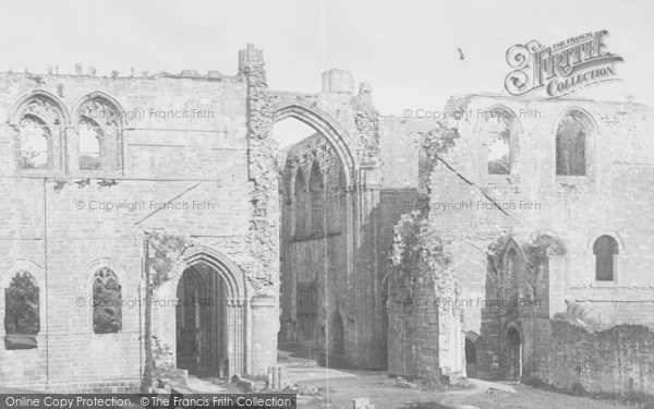 Photo of Furness Abbey, The Chancel 1895
