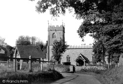 St Nicholas's Church c.1955, Fyfield