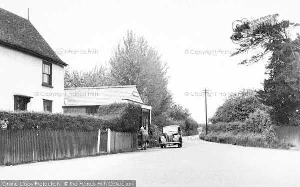 Photo of Fyfield, The Post Office Corner c.1955