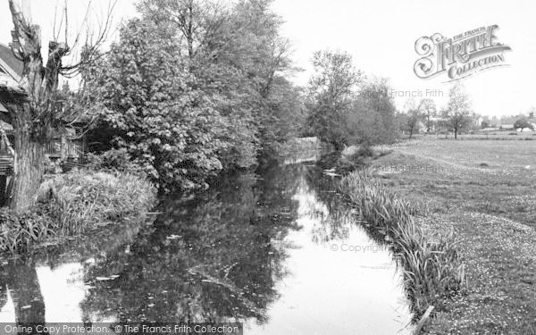 Photo of Fyfield, View From The Bridge c.1955