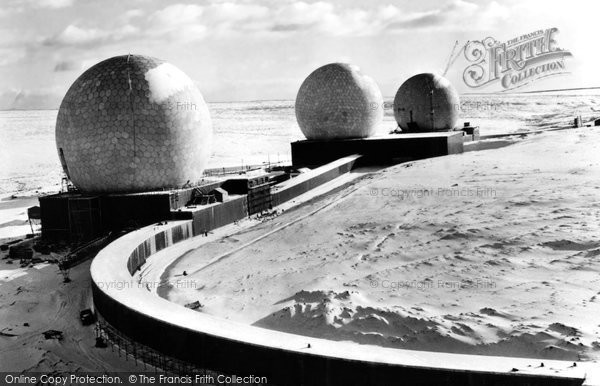 Photo of Fylingdales, Early Warning System c1963