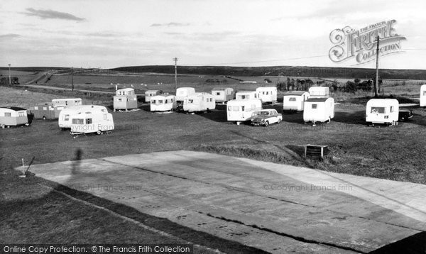 Photo of Fylingdales, Flask Caravan Site c.1960