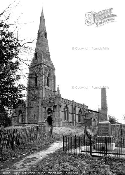 Photo of Gaddesby, St Luke's Church c.1955