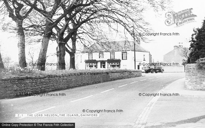 Photo of Gainford, The Island, The Lord Nelson c.1960