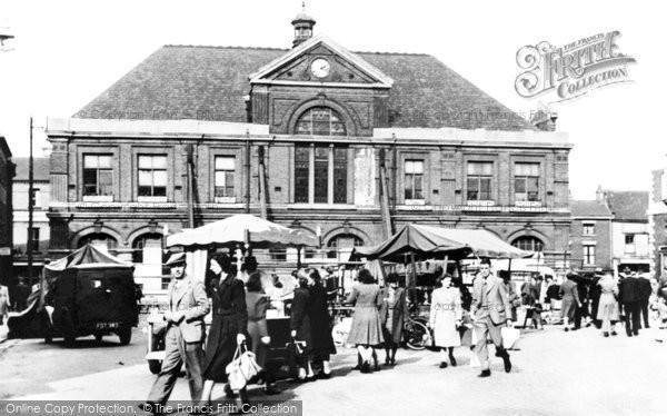 Photo of Gainsborough, Market Place c.1955