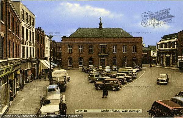 Photo of Gainsborough, Market Place c.1960
