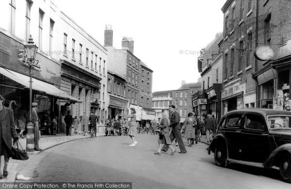Photo of Gainsborough, Silver Street c.1950
