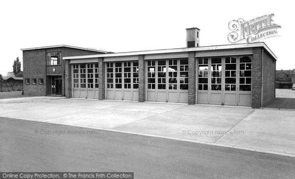 Photo of Gainsborough, The Fire Station c.1960