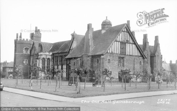Photo of Gainsborough, The Old Hall c.1955