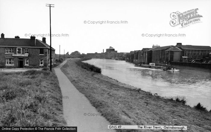 Photo of Gainsborough, The River Trent c.1960