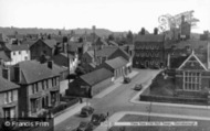 View From Old Hall Tower c.1955, Gainsborough