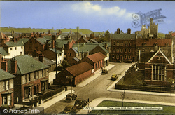 View From Old Hall Tower c.1955, Gainsborough