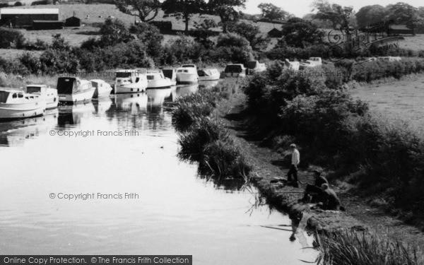 Photo of Galgate, Fishing Near The Boatyard c.1965