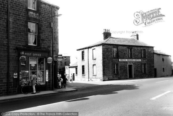 Photo of Galgate, Post Office And Green Dragon Hotel c.1960