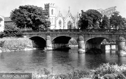 Galway, Salmon Weir Bridge c.1955, Galway City