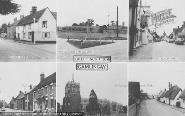 Photo of Gamlingay, Composite c.1965