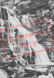 Pistyll-Y-Caen Waterfall c.1900, Ganllwyd
