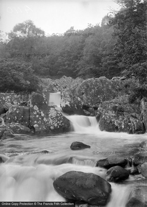 Photo of Ganllwyd, Rhaeadr Ddu Falls c.1933