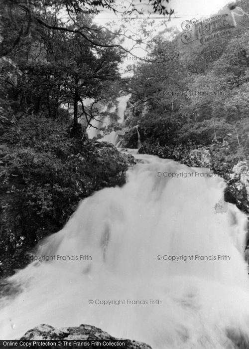 Photo of Ganllwyd, Rhaeadr Ddu Falls c.1955