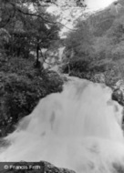 Rhaeadr Ddu Falls c.1955, Ganllwyd
