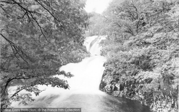 Photo of Ganllwyd, Rhaeadr Ddu Falls c.1955