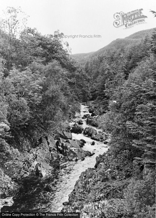 Photo of Ganllwyd, The River At Pont Cae'n Y Coed c.1955