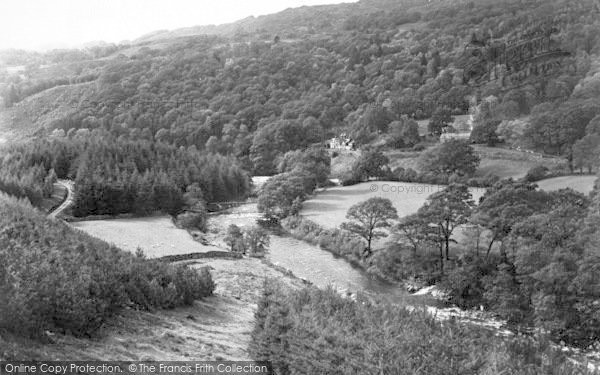 Ganllwyd, the Valley and Tyn-y-Groes Hotel c1955 Photo of Ganllwyd, The Valley And Tyn Y Groes Hotel c.1955