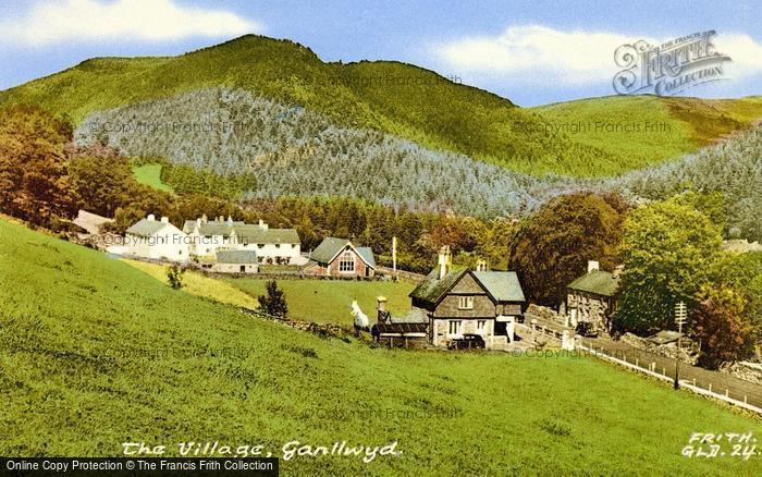 Photo of Ganllwyd, The Village c.1955