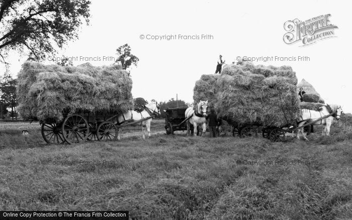 Garboldisham, Harvest Time c.1955