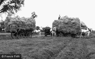 Garboldisham, Harvest Time c1955