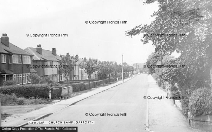 Photo of Garforth, Church Lane c.1965