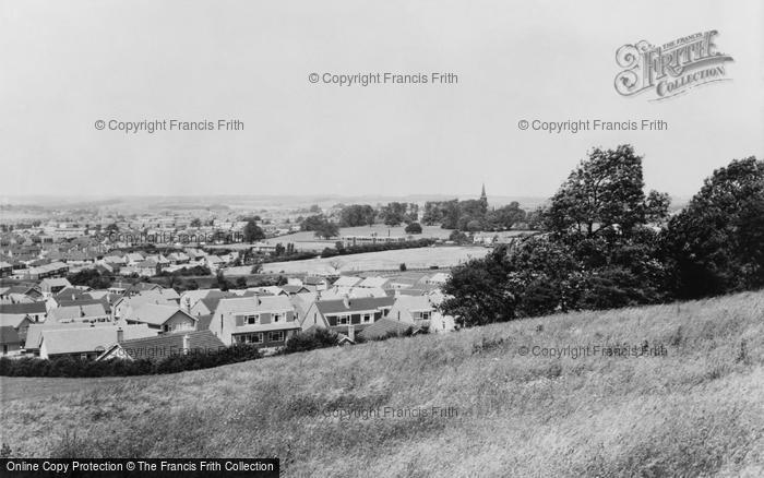 Photo of Garforth, General View c.1965