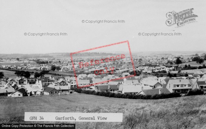 Photo of Garforth, General View c.1965
