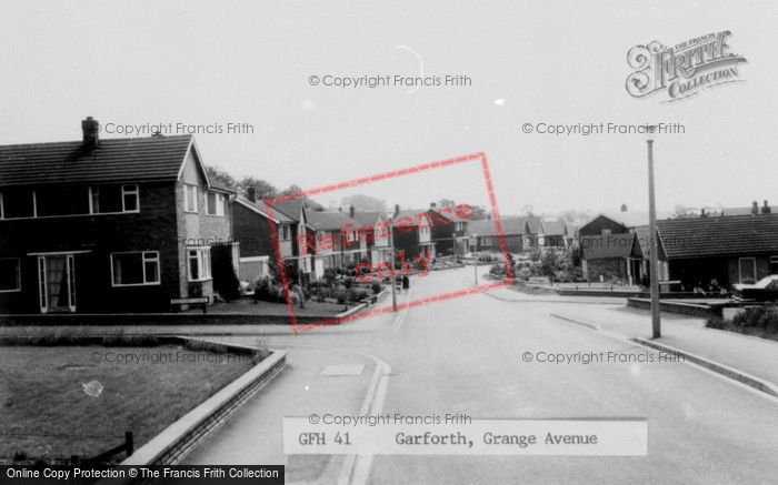 Photo of Garforth, Grange Avenue c.1965